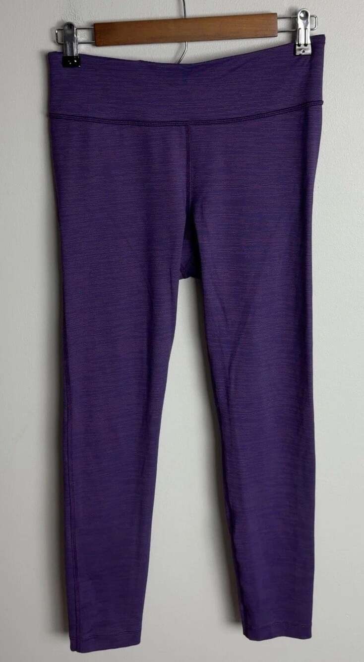 Outdoor Voices Purple Heathered Athletic Leggings Size Medium Active Women’s